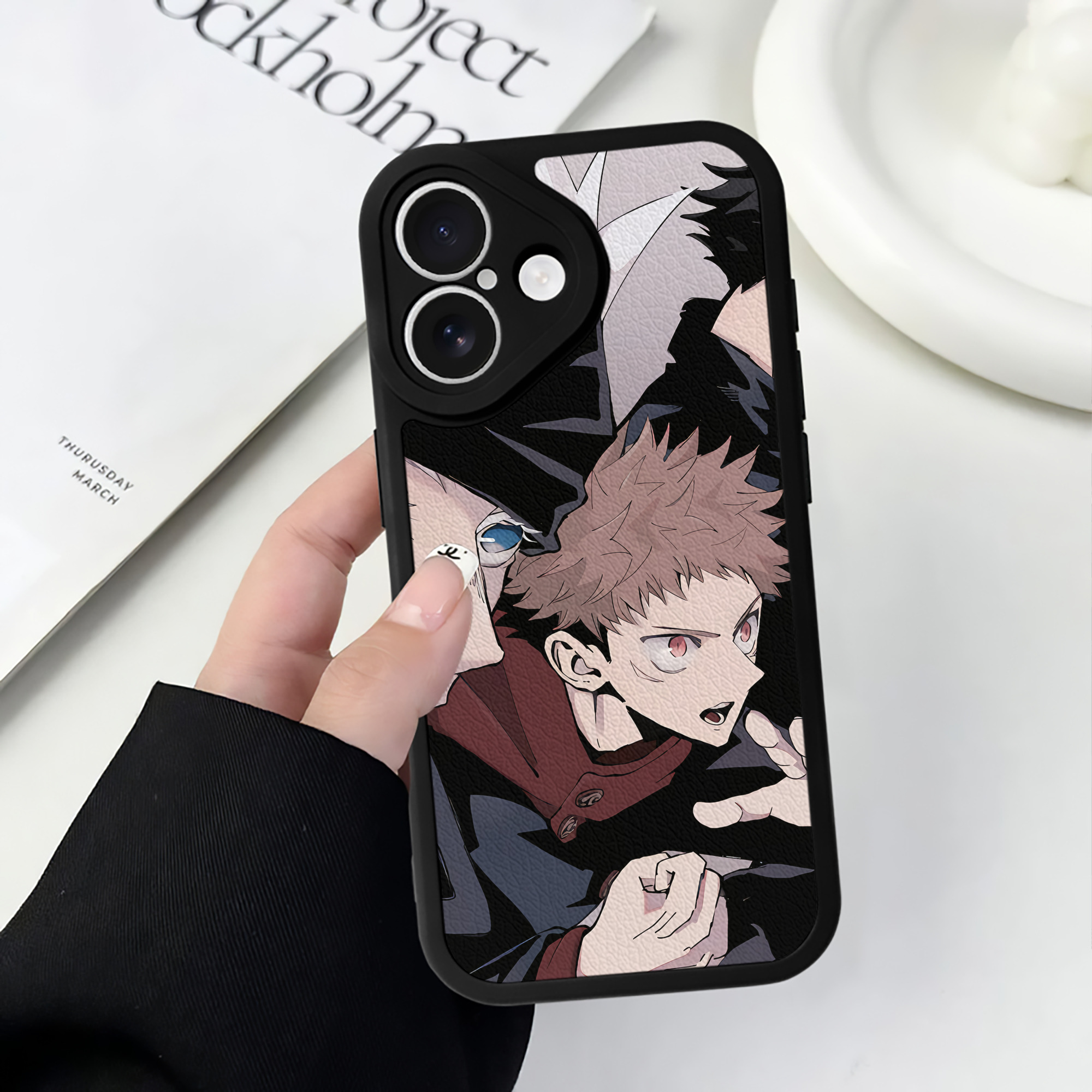 （画像用） SPY×FAMILY间谍家家酒 【iPhone 16シリーズ対応】シリコンスマホケース（レザー調） 材質：シリコン